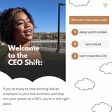 The CEO Shift FREE MasterClass